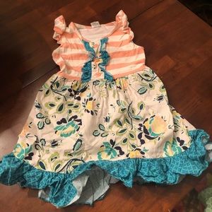 Ricrac Ruffles size 4 preowned EUC